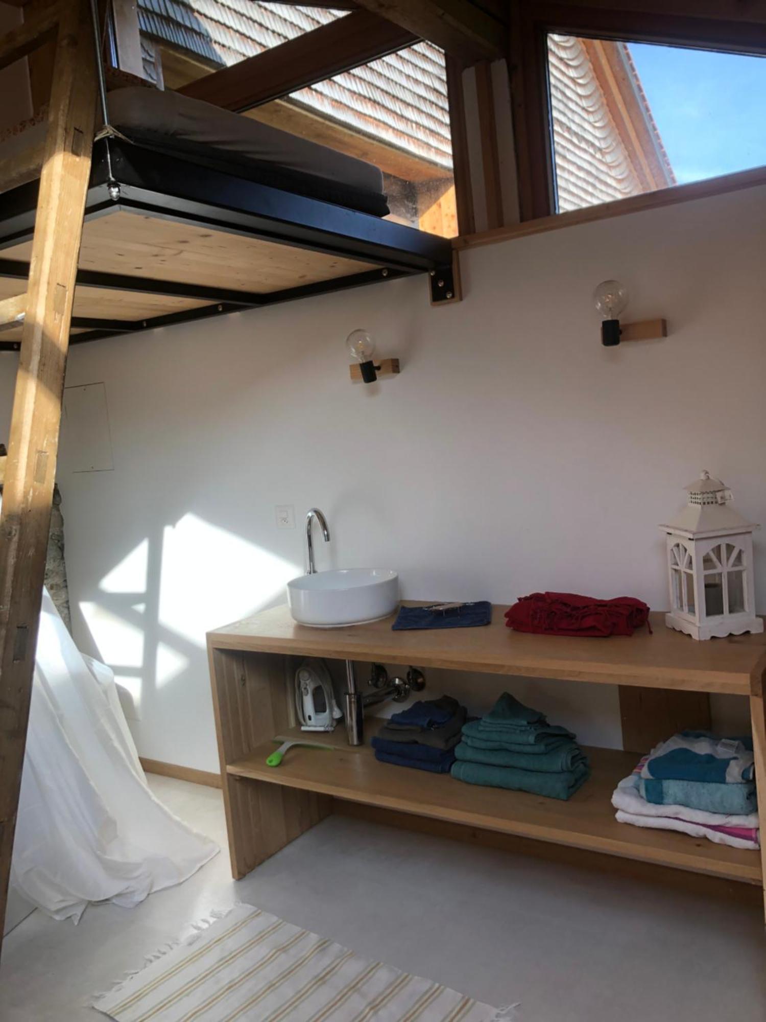 Serenite Et Nature Dans Une Ferme Equestre - Studio Familial Massonnens Exterior foto